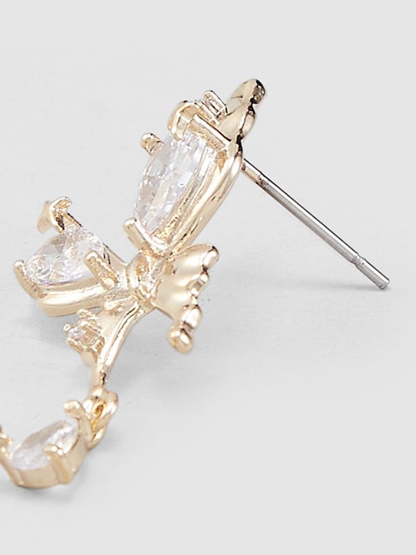 Globus Women Gold-Plated Classic Drop Earrings