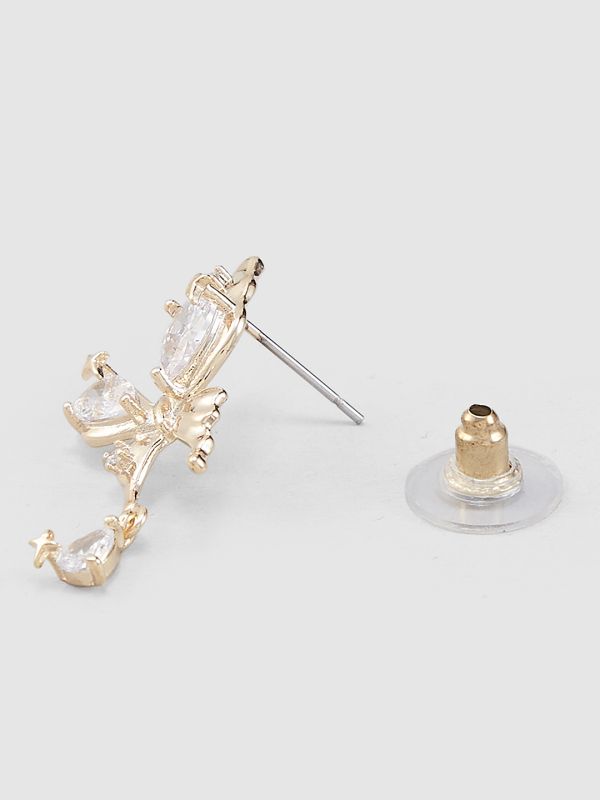 Globus Women Gold-Plated Classic Drop Earrings