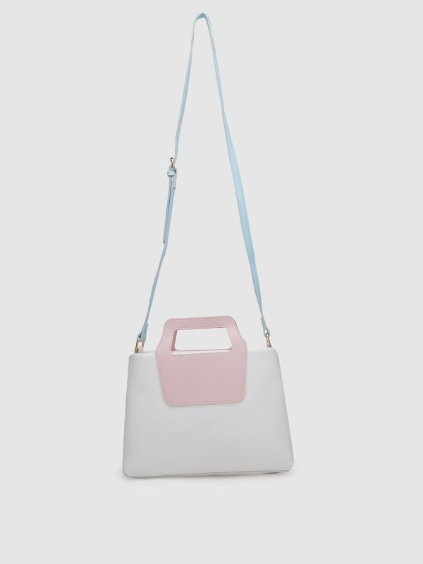 Globus Women Solid Vegan Leather Sling Bag