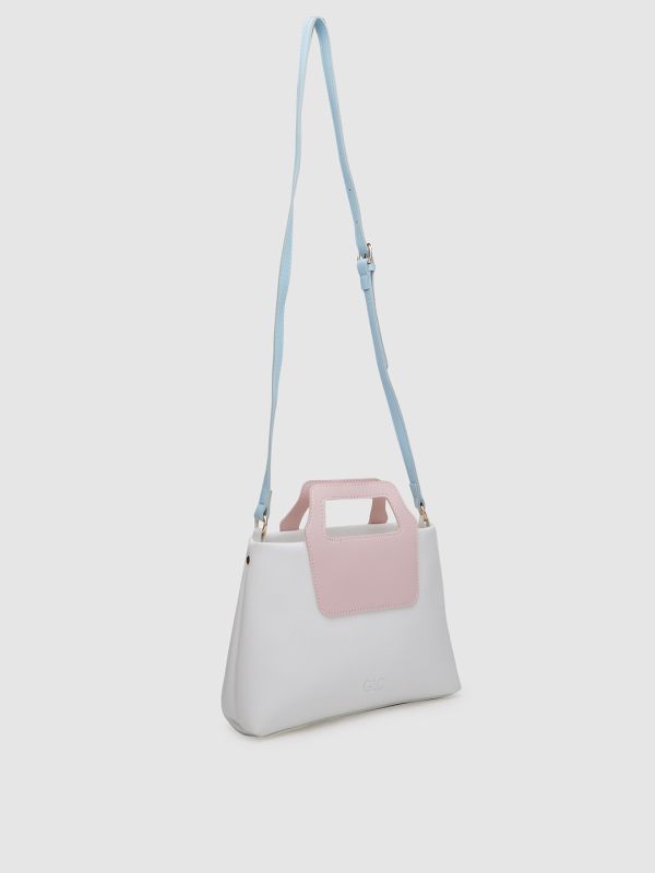 Globus Women Solid Vegan Leather Sling Bag