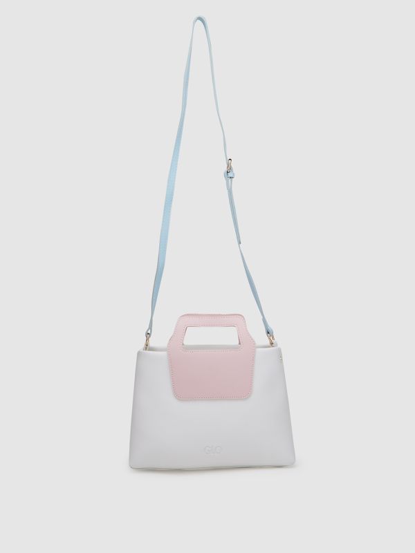 Globus Women Solid Vegan Leather Sling Bag