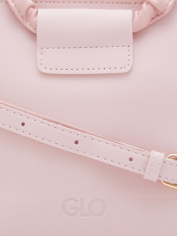 Globus Women Nude Solid Vegan Leather Sling Bag