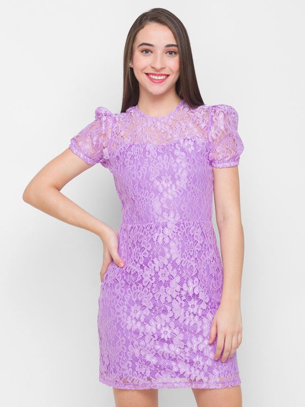 Globus Purple Dyed Dress