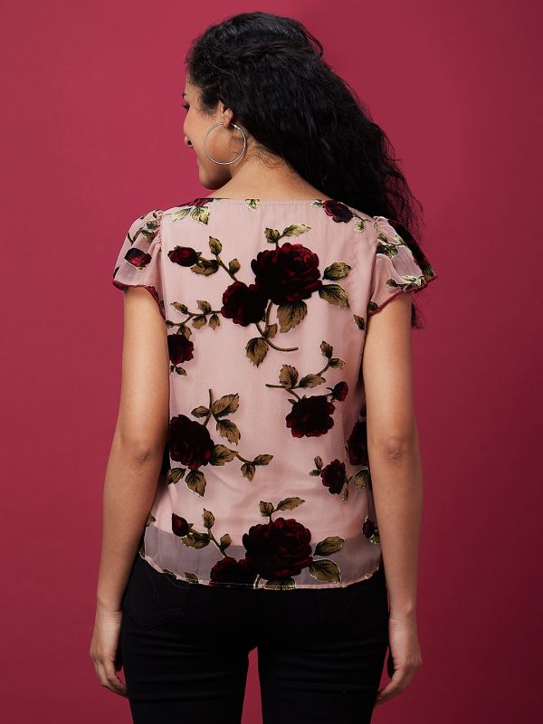 Globus Women Multi Colour Floral Print Top