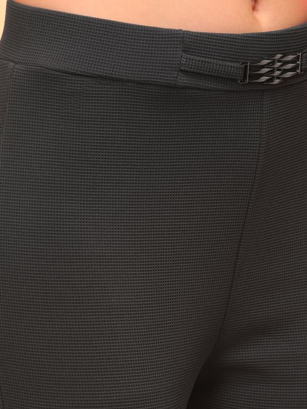 Globus Women Dark Grey Skinny Fit Treggings