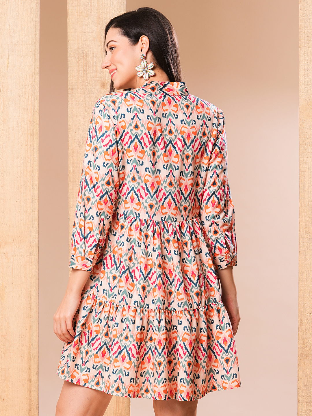 Globus Women Multi Allover Printed A-Line Dress