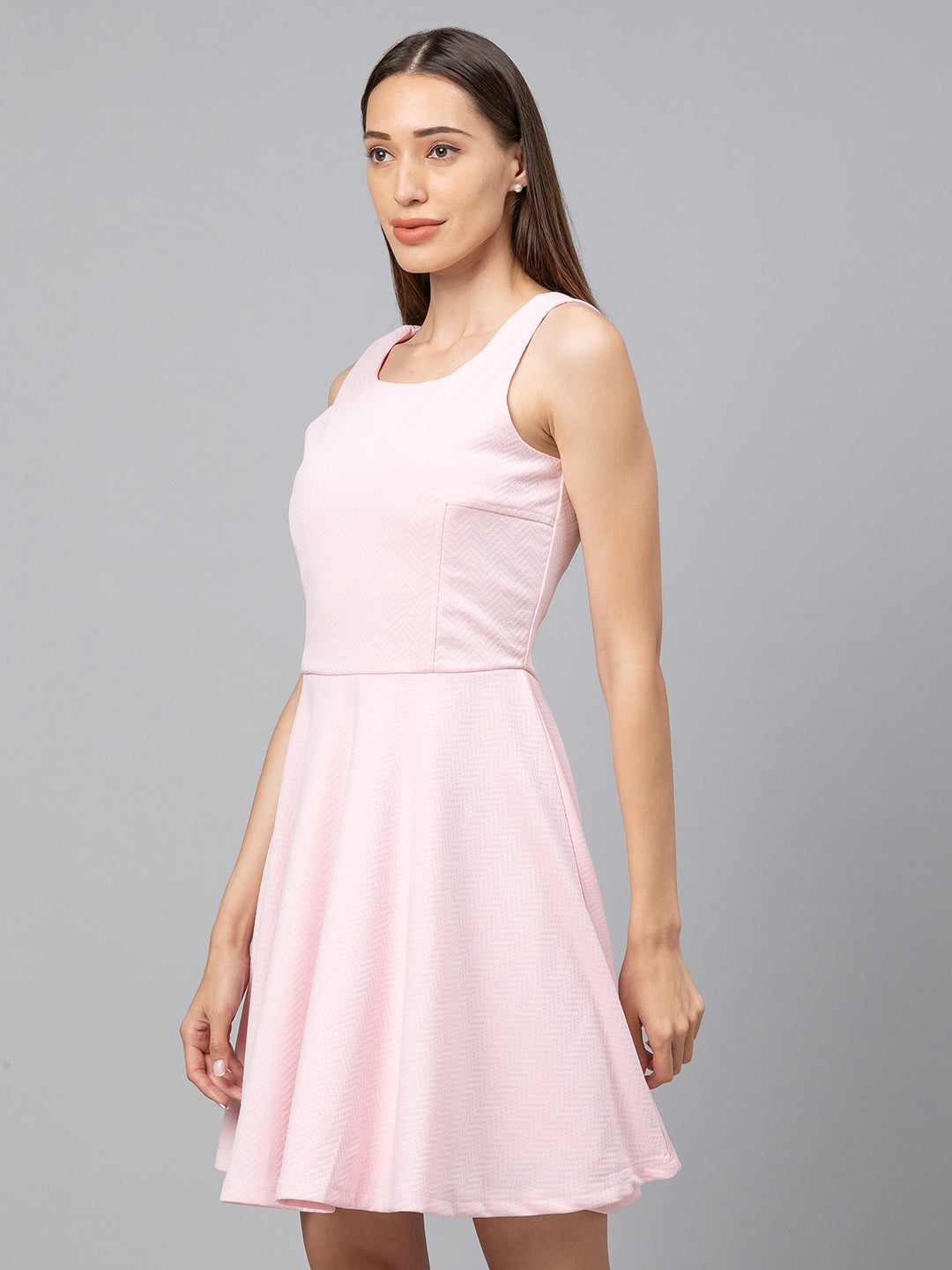 Globus Pink Solid Dress