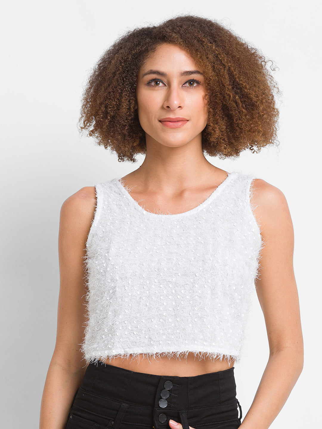 Globus White Solid Top