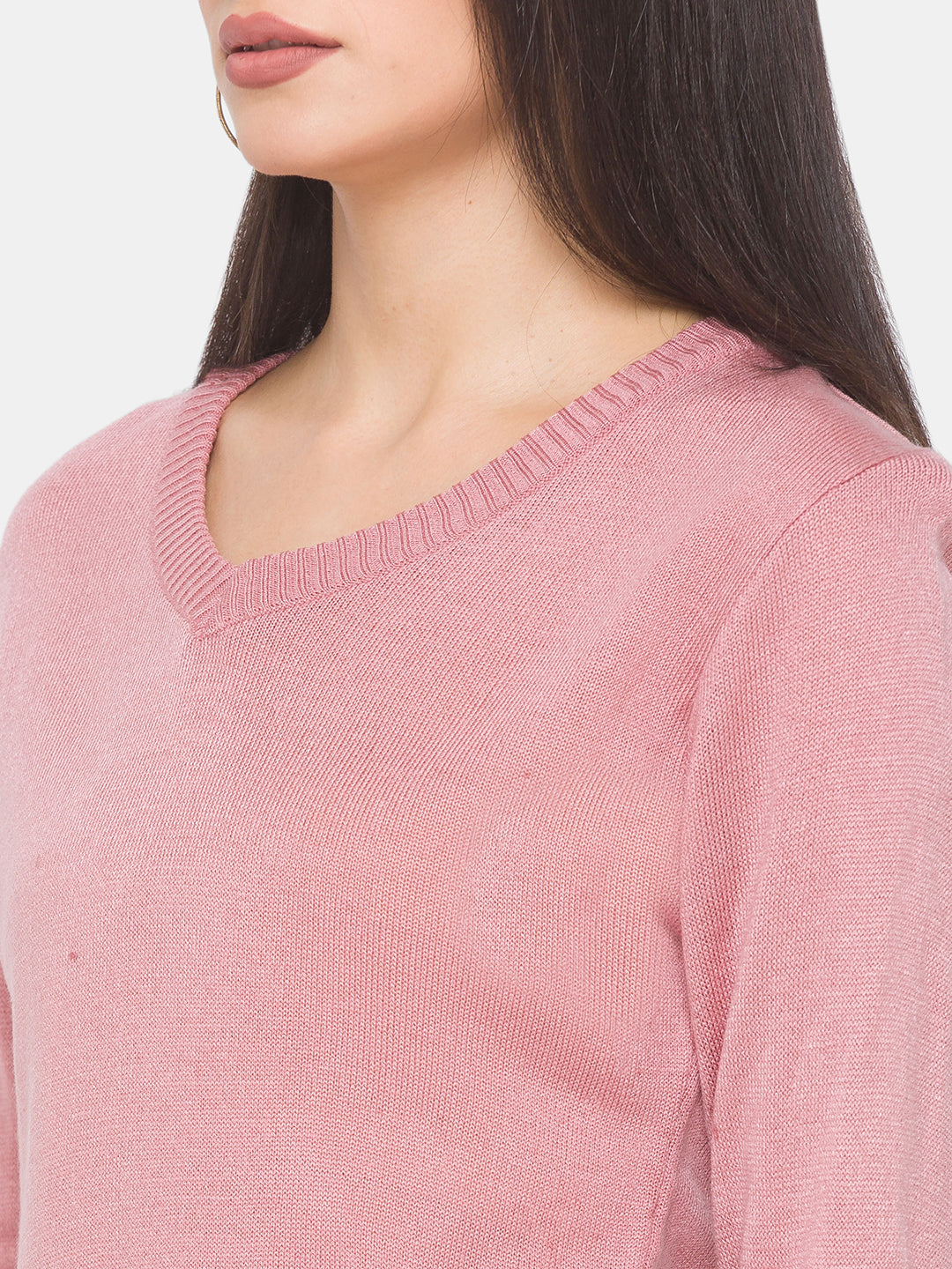 Globus Long Sleeves Solid Sweaters